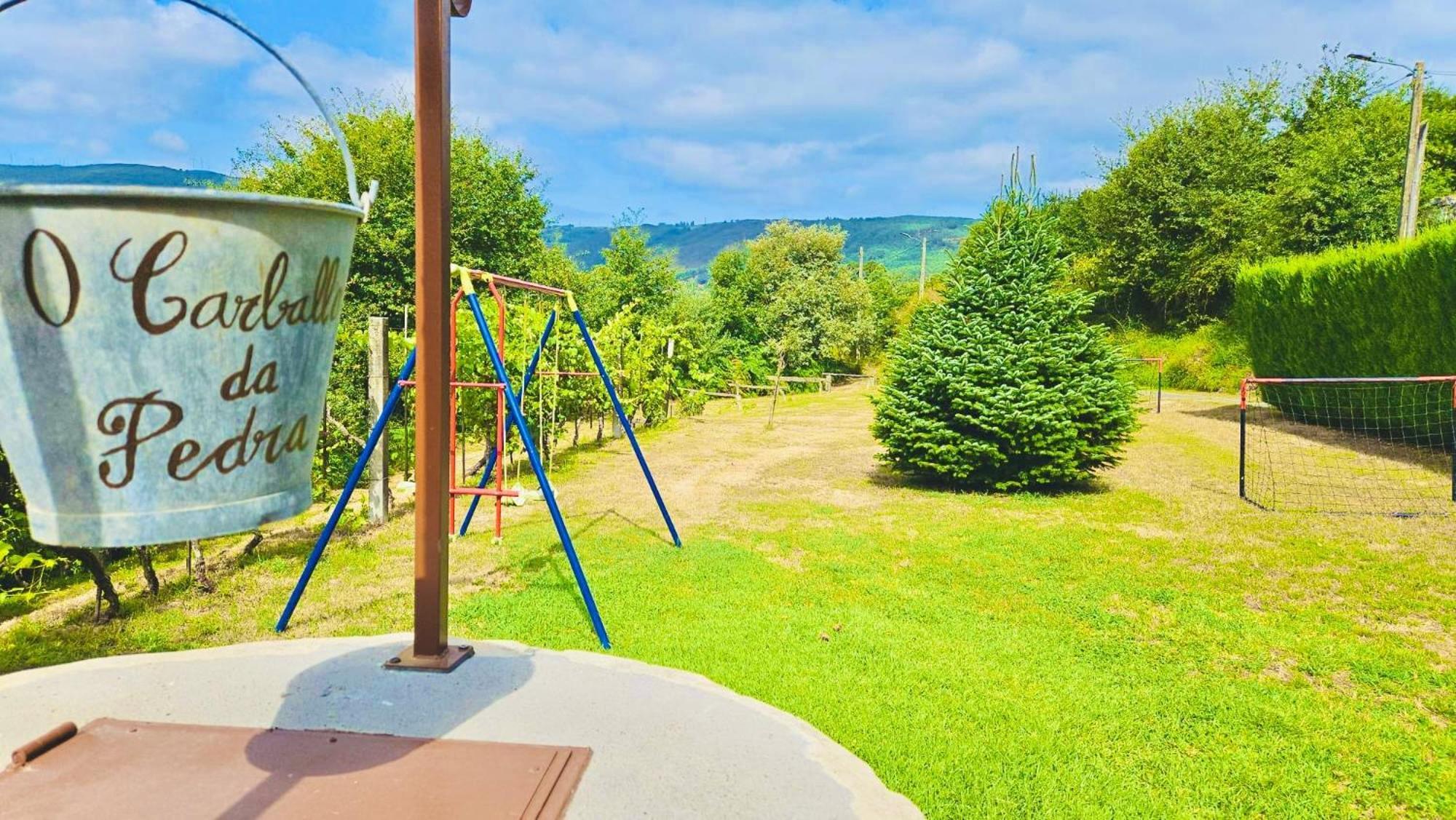 Casa Rural O Carballo Da Pedra La Caniza المظهر الخارجي الصورة