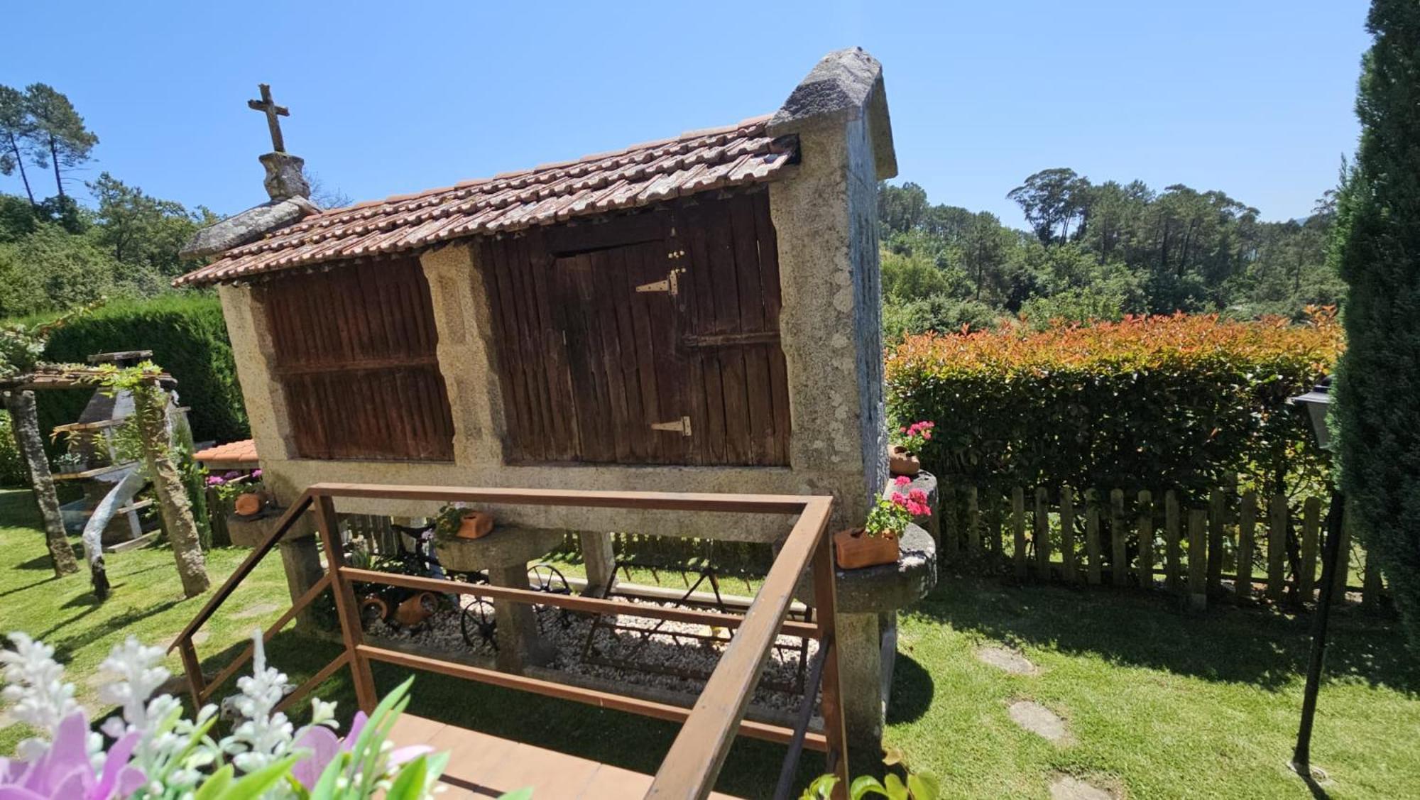 Casa Rural O Carballo Da Pedra La Caniza المظهر الخارجي الصورة