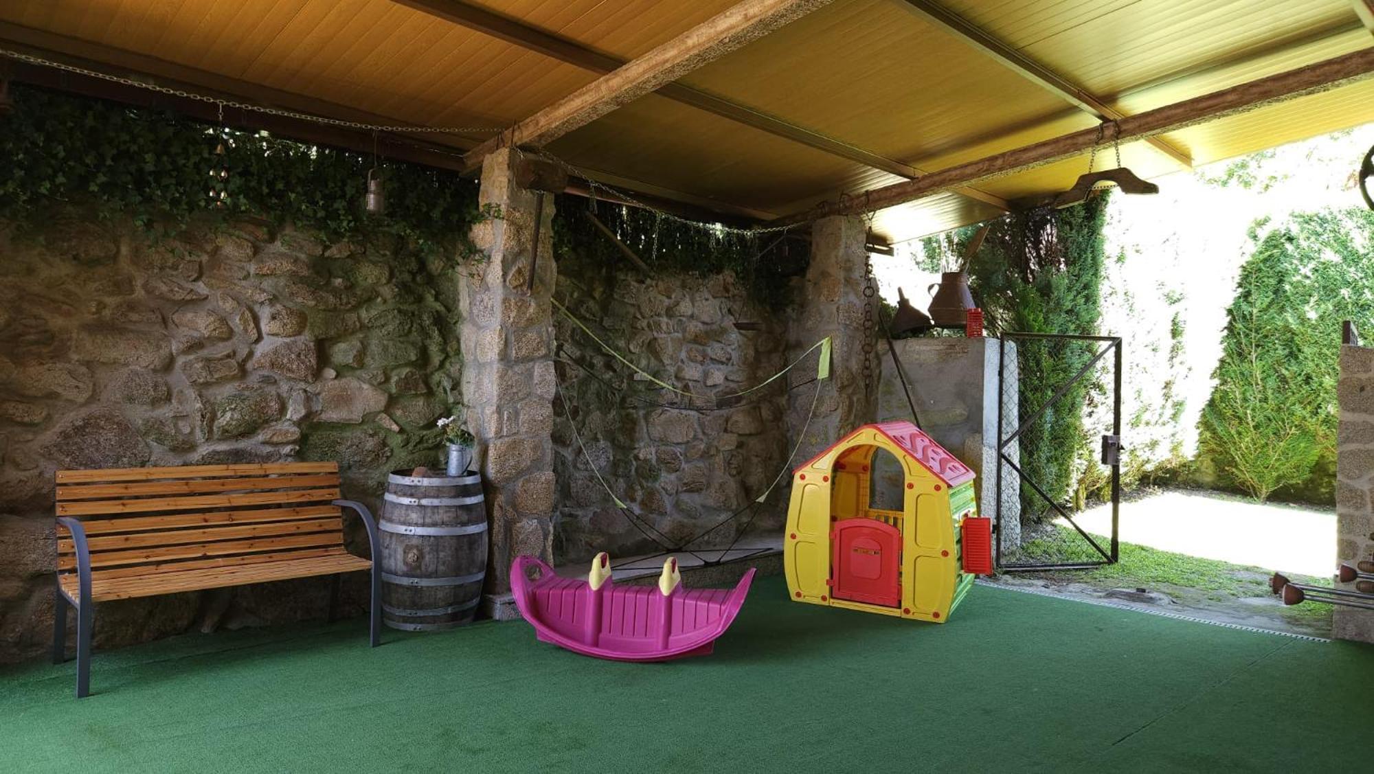 Casa Rural O Carballo Da Pedra La Caniza المظهر الخارجي الصورة